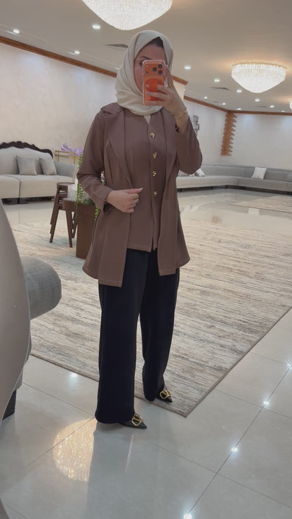 بليزر قطعتين